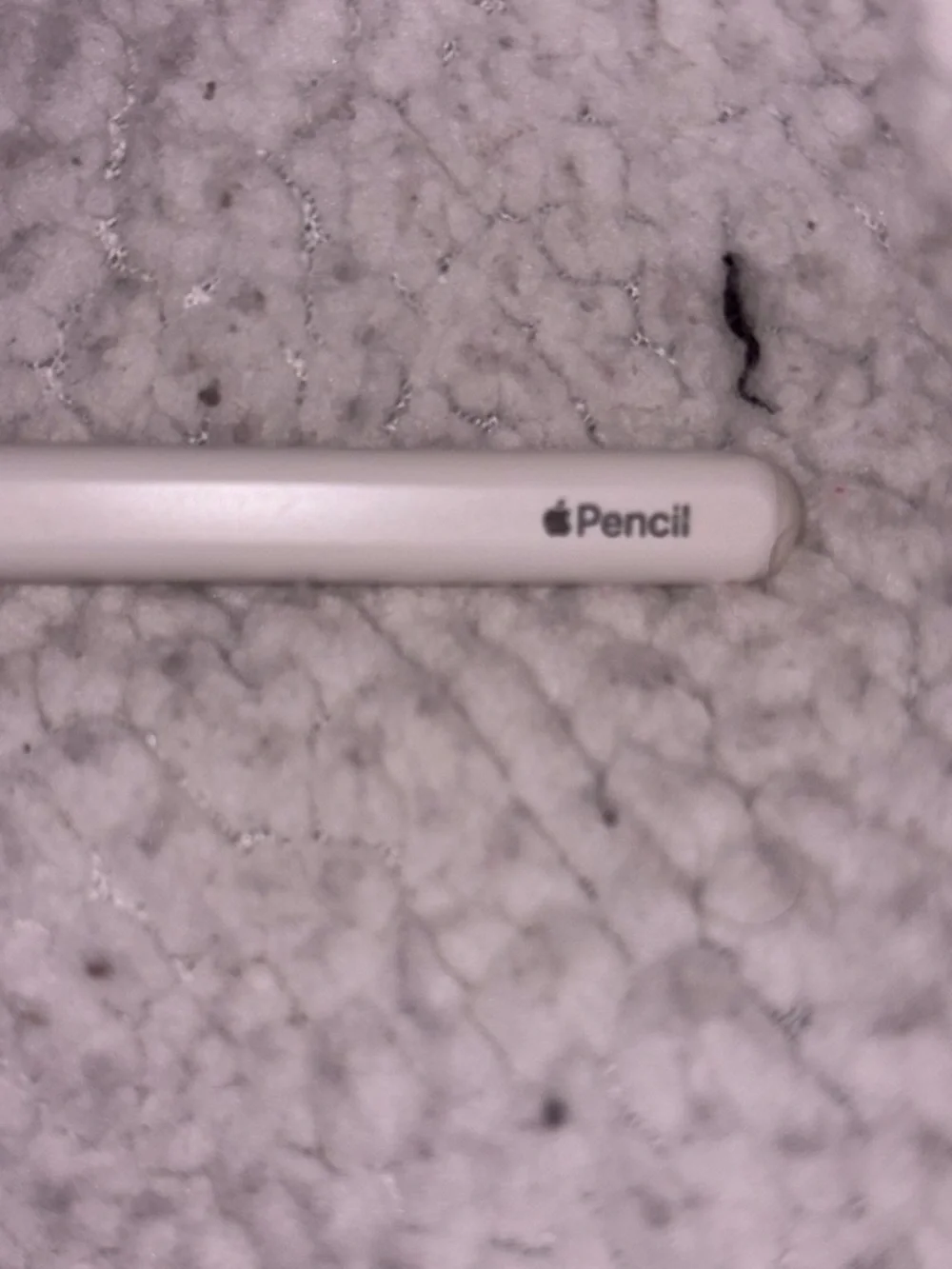 Apple White Stylus Pen with Subtle Logo